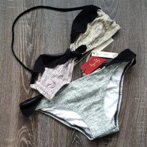 Tigerlily Australia "Tiger" bandeau Bikini